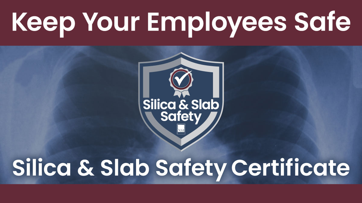 Silica & Slab Safety Certificate - Final Verification